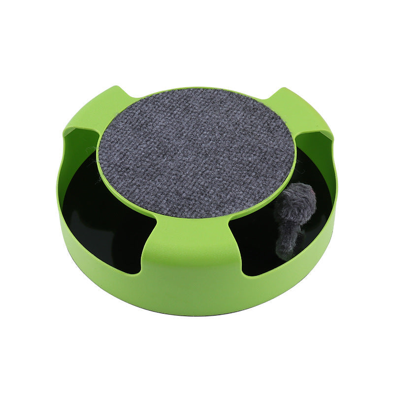 360° Interactive Mouse Chase Cat Toy