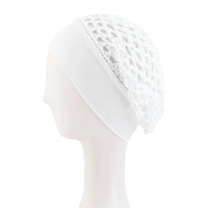 Stretchy Wide-Edge Sleeping Cap Set, Soft Protection Bonnet for Nighttime Hair Care & Beauty💤