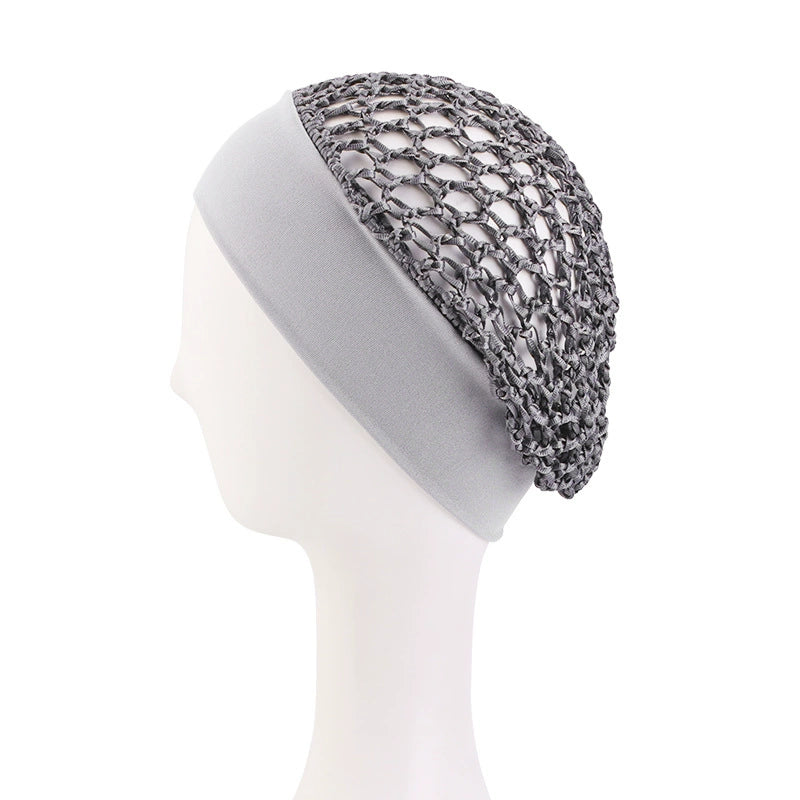 Stretchy Wide-Edge Sleeping Cap Set, Soft Protection Bonnet for Nighttime Hair Care & Beauty💤