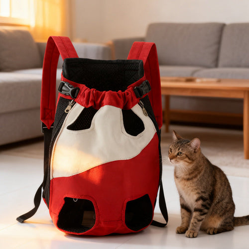 Breathable Four-Leg Pet Carrier Backpack