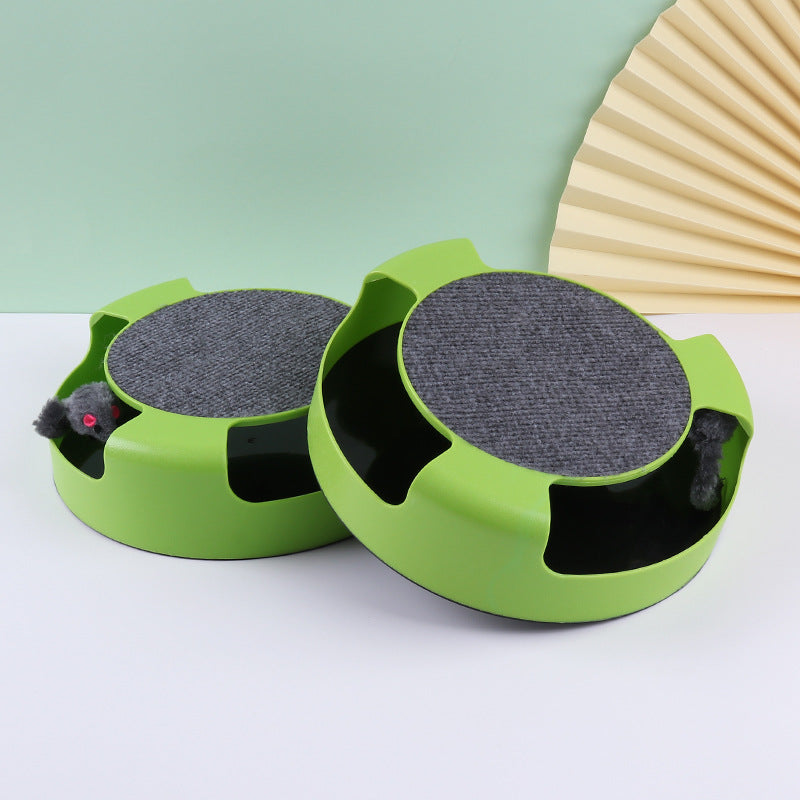 360° Interactive Mouse Chase Cat Toy