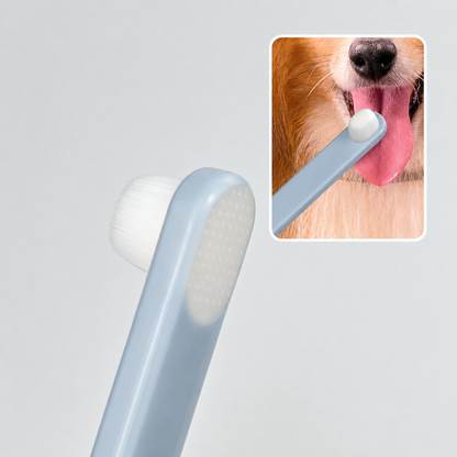 Ultra-Soft Compact Pet Toothbrush