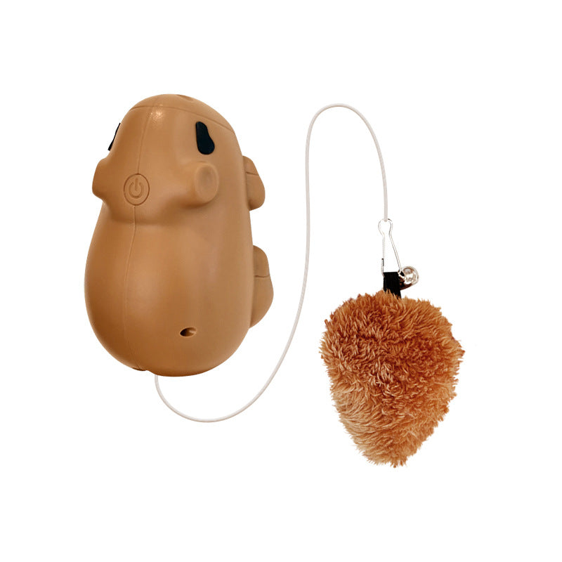 Smart Capybara Automatic Lifting Cat Toy