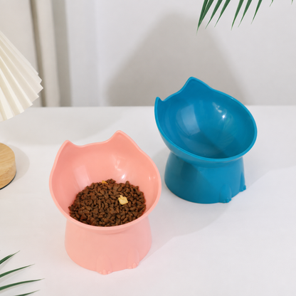 15° Elevated Tilted Pet Bowl