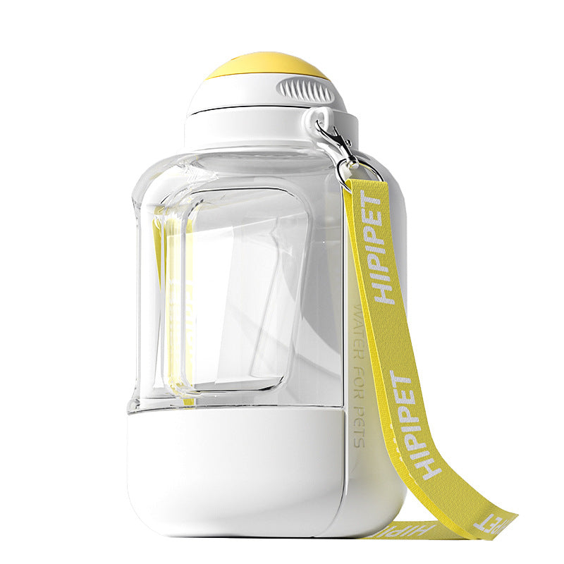 2-in-1 Portable Dog Water & Food Bottle