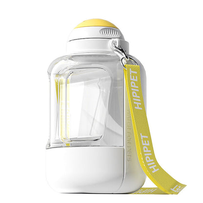 2-in-1 Portable Dog Water & Food Bottle