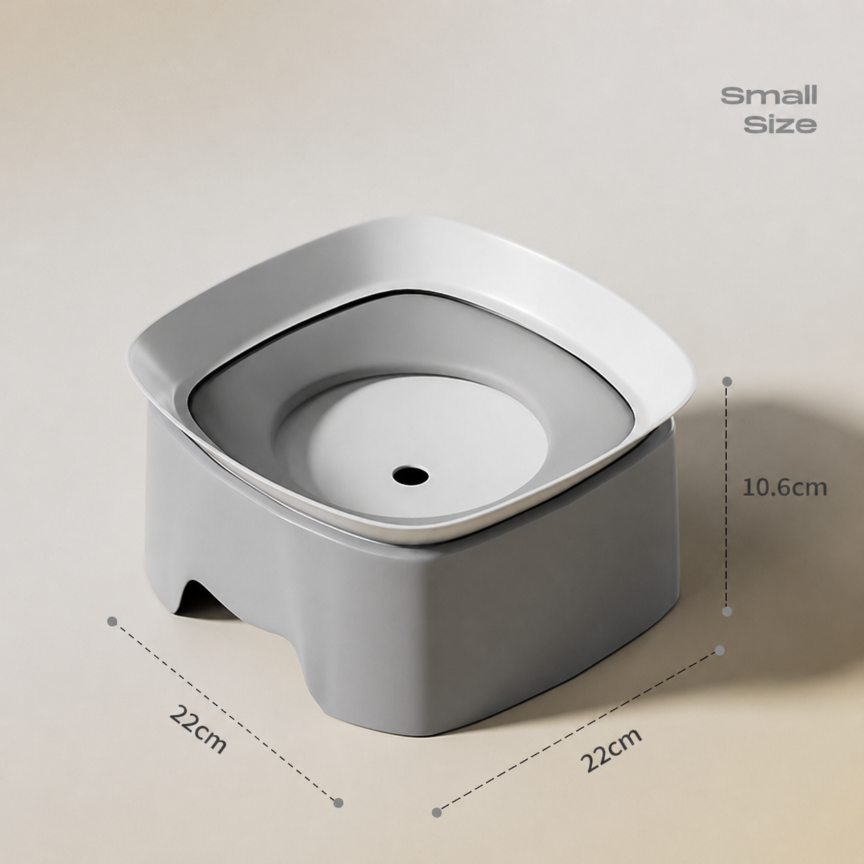 No-Spill Floating Pet Water Bowl