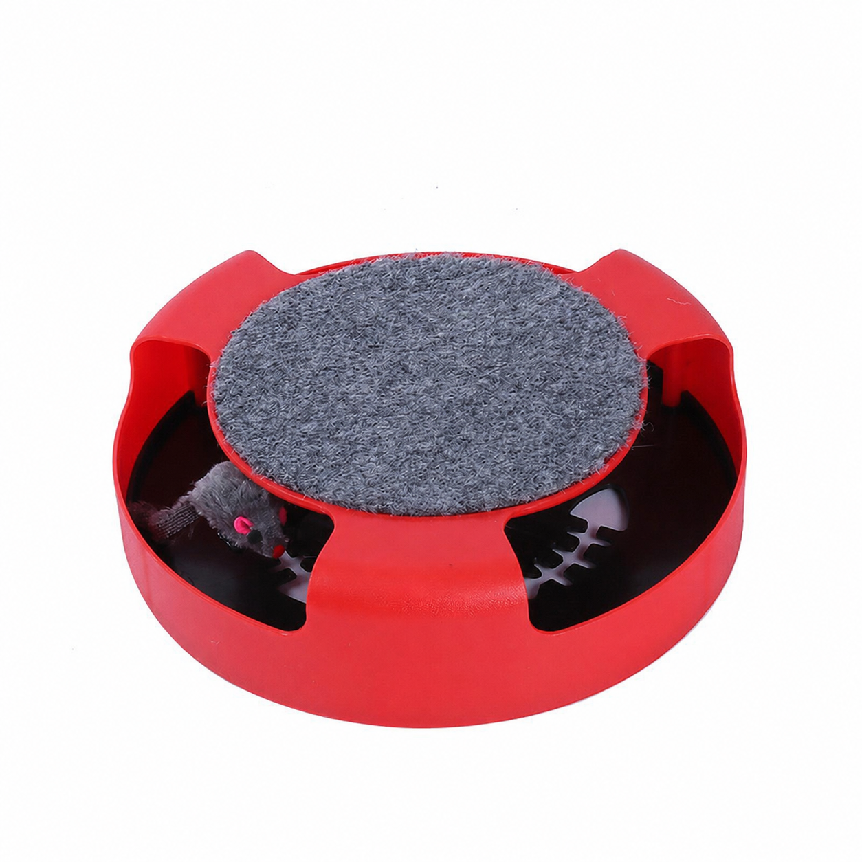 360° Interactive Mouse Chase Cat Toy