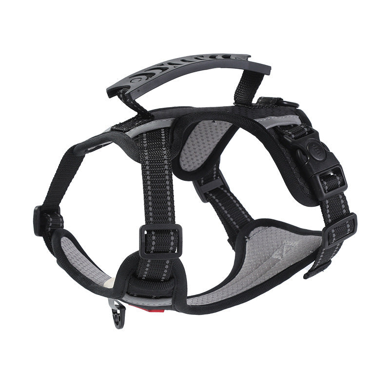 Reflective Adjustable Dog Harness with Control Handle