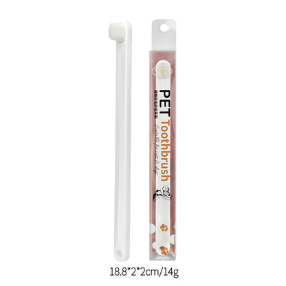 Ultra-Soft Compact Pet Toothbrush