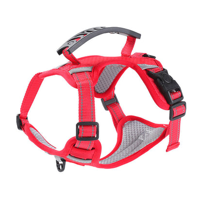 Reflective Adjustable Dog Harness with Control Handle