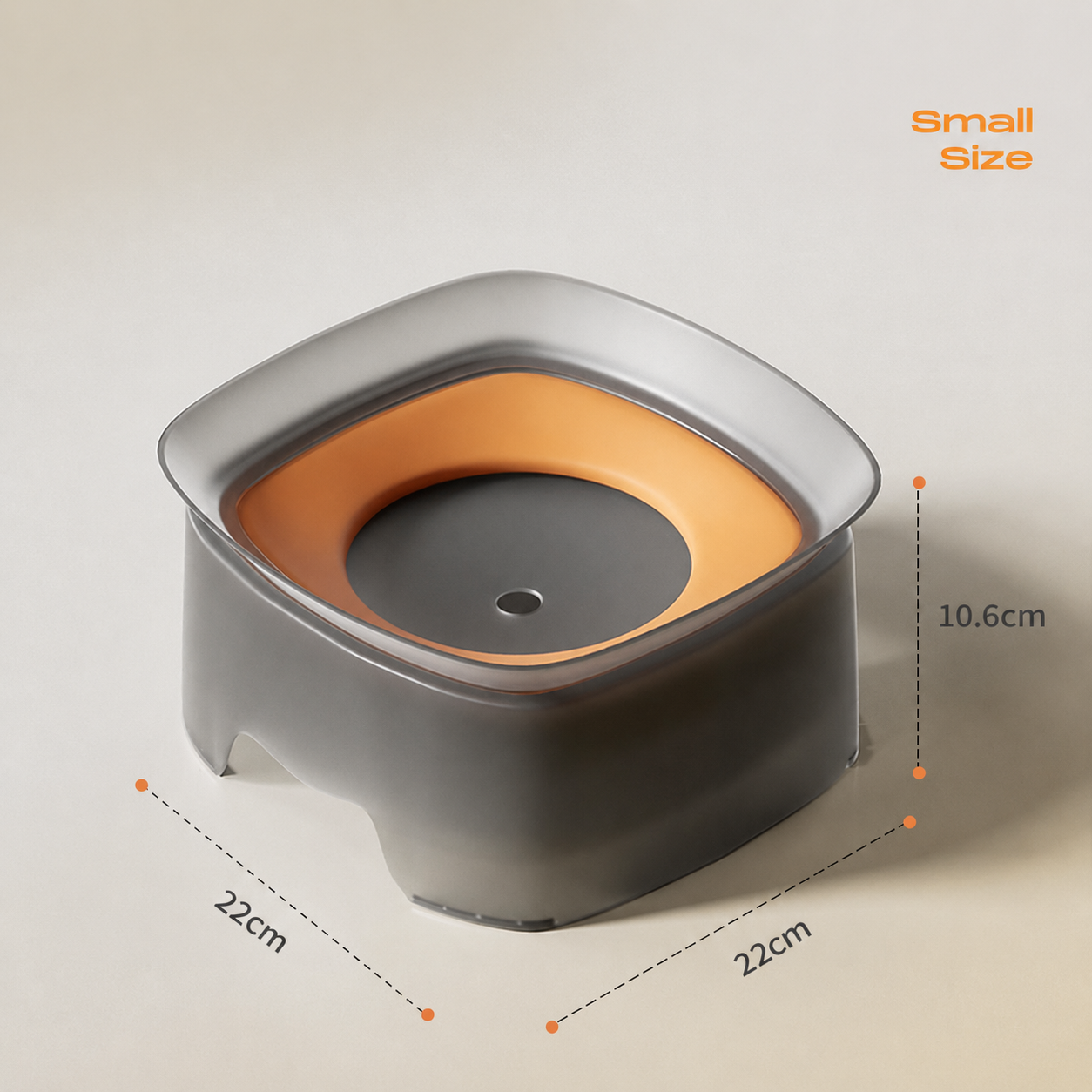 No-Spill Floating Pet Water Bowl