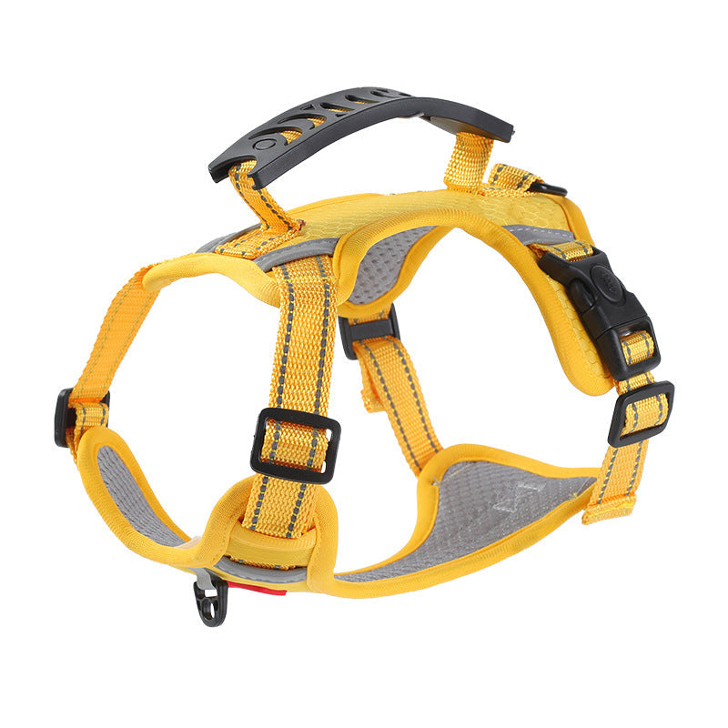 Reflective Adjustable Dog Harness with Control Handle