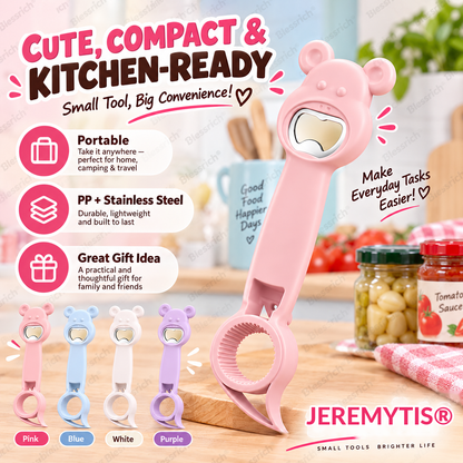 Multifunctional 4-in-1 Bottle Opener
